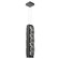 Tessera LED Pendant in Matte Black (404|LAB0100-24-MB-TE-CA1-L3-W02)