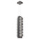 Tessera LED Pendant in Graphite (404|LAB0100-24-GP-TW-CA1-L3-W02)
