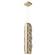 Tessera LED Pendant in Gilded Brass (404|LAB0100-24-GB-TE-CA1-L3-W01)