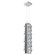 Tessera LED Pendant in Classic Silver (404|LAB0100-24-CS-TF-CA1-L1-W02)