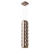 Tessera LED Pendant in Burnished Bronze (404|LAB0100-24-BB-TP-CA1-L3-W01)