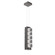 Tessera LED Pendant in Graphite (404|LAB0100-18-GP-TO-CA1-L3-000)