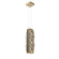 Tessera LED Pendant in Gilded Brass (404|LAB0100-18-GB-TE-CA1-L1-W02)