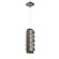 Tessera LED Pendant in Flat Bronze (404|LAB0100-18-FB-TW-CA1-L3-W02)