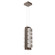 Tessera LED Pendant in Flat Bronze (404|LAB0100-18-FB-TW-CA1-L3-000)