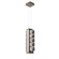 Tessera LED Pendant in Flat Bronze (404|LAB0100-18-FB-TO-CA1-L1-W01)