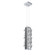 Tessera LED Pendant in Classic Silver (404|LAB0100-18-CS-TF-CA1-L3-W02)
