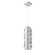 Tessera LED Pendant in Classic Silver (404|LAB0100-18-CS-TF-CA1-L3-W01)