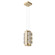 Tessera LED Pendant in Gilded Brass (404|LAB0100-12-GB-TW-CA1-L3-W01)