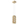Tessera LED Pendant in Gilded Brass (404|LAB0100-12-GB-TP-CA1-L3-000)