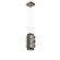 Tessera LED Pendant in Flat Bronze (404|LAB0100-12-FB-TW-CA1-L3-W02)
