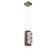 Tessera LED Pendant in Flat Bronze (404|LAB0100-12-FB-TW-CA1-L3-000)