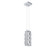 Tessera LED Pendant in Classic Silver (404|LAB0100-12-CS-TP-CA1-L1-000)