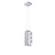 Tessera LED Pendant in Classic Silver (404|LAB0100-12-CS-TO-CA1-L3-000)
