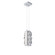 Tessera LED Pendant in Classic Silver (404|LAB0100-12-CS-TF-CA1-L3-W01)