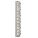 Tessera LED Wall Sconce in Beige Silver (404|IDB0100-36-BS-TF-L2-000)