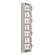 Tessera LED Wall Sconce in Beige Silver (404|IDB0100-24-BS-TF-L2-000)