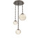 Gaia LED Pendant in Flat Bronze (404|CNB0092-03-FB-A-CH3-L3)