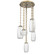 Vessel LED Pendant in Gilded Brass (404|CNB0091-05-GB-C-CH2-L1)