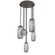 Vessel LED Pendant in Flat Bronze (404|CNB0091-05-FB-S-CH2-L3)