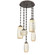 Vessel LED Pendant in Flat Bronze (404|CNB0091-05-FB-A-CH3-L1)