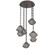 Mesa LED Pendant in Flat Bronze (404|CNB0089-05-FB-S-CH1-L3)