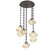 Mesa LED Pendant in Flat Bronze (404|CNB0089-05-FB-A-CH3-L1)