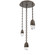 Pebble LED Pendant in Flat Bronze (404|CNB0079-03-FB-PC-CH2-L1)