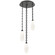 Fiori LED Pendant in Matte Black (404|CNB0071-03-MB-WL-CH2-L3)