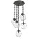 Aster Bulb Five Light Pendant in Matte Black (404|CNB0062-05-MB-C-CH3-E2)