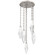 Rock Crystal LED Pendant in Beige Silver (404|CNB0050-05-BS-CC-CH2-L3)