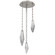 Rock Crystal LED Pendant in Beige Silver (404|CNB0050-03-BS-CS-CH2-L1)