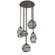 Misto Five Light Pendant in Flat Bronze (404|CNB0048-05-FB-OS-CH2-E2)