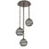 Terra Three Light Pendant in Flat Bronze (404|CNB0047-03-FB-OS-CH2-E2)