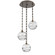 Terra Three Light Pendant in Flat Bronze (404|CNB0047-03-FB-OC-CH3-E2)