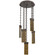 Parallel LED Pendant in Flat Bronze (404|CNB0042-05-FB-BG-CH2-L1)
