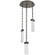 Parallel LED Pendant in Flat Bronze (404|CNB0042-03-FB-CG-CH1-L1)