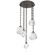 Gem LED Pendant in Flat Bronze (404|CNB0039-05-FB-C-CH1-L1)