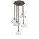 Coppa Five Light Pendant in Flat Bronze (404|CNB0036-05-FB-OC-CH1-E2)