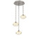 Coppa Three Light Pendant in Beige Silver (404|CNB0036-03-BS-OA-CH1-E2)