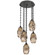 Ellisse Five Light Pendant in Matte Black (404|CNB0035-05-MB-OB-CH2-E2)