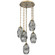 Ellisse Five Light Pendant in Gilded Brass (404|CNB0035-05-GB-OS-CH1-E2)