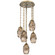 Ellisse Five Light Pendant in Gilded Brass (404|CNB0035-05-GB-OB-CH2-E2)