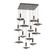 Cumulus LED Pendant in Flat Bronze (404|CHB0099-12-FB-00-C01-L3-SG)