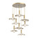 Cumulus LED Pendant in Gilded Brass (404|CHB0099-08-GB-00-C01-L3-CG)