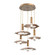 Cumulus Pendant in Novel Brass (404|CHB0099-05-NB-00-C01-L3-WI)