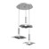 Cumulus LED Pendant in Classic Silver (404|CHB0099-03-CS-00-C01-L3-BI)