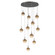 Cabochon LED Pendant in Graphite (404|CHB0093-11-GP-A-C01-L3-NB)