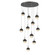 Cabochon LED Pendant in Graphite (404|CHB0093-11-GP-A-C01-L1-MB)