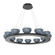 Cabochon LED Chandelier in Matte Black (404|CHB0093-0C-MB-WL-CA1-L3-BU)